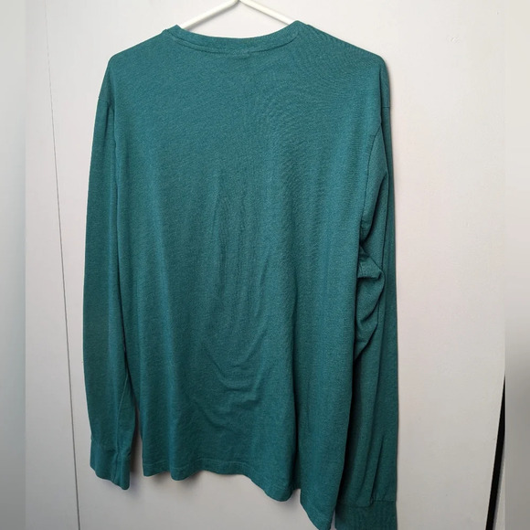 2/25$ U.S POLO ASSN Men long Sleeve shirt emeraude color Stretch size large - Picture 7 of 9